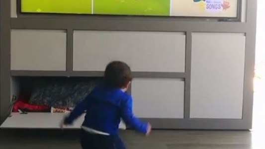 Padre baboso: Messi grabó a su hijo bailando y el video explotó en las redes