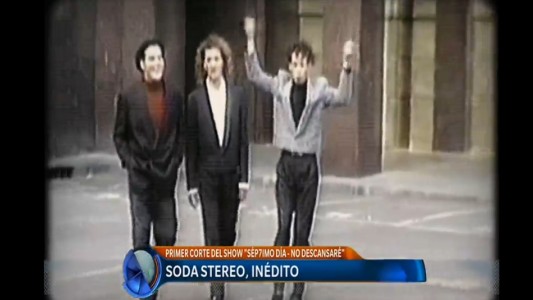 Soda Stereo lanzó el primer tema del show del Circo del Sol