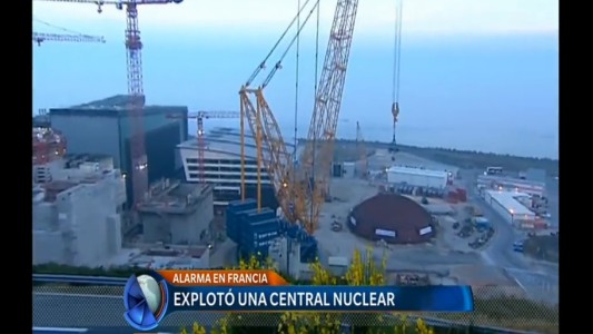 Explosión en una central nuclear de Francia