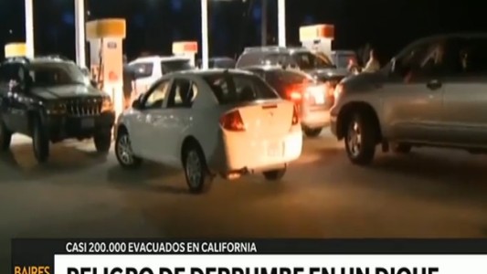 Estados Unidos: masiva evacuación por rotura de un dique