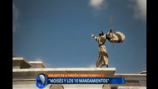 Cine: adelanto de "Moisés y los 10 mandamientos"