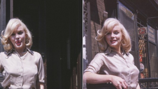 Se conocieron fotos inéditas de Marilyn Monroe embarazada