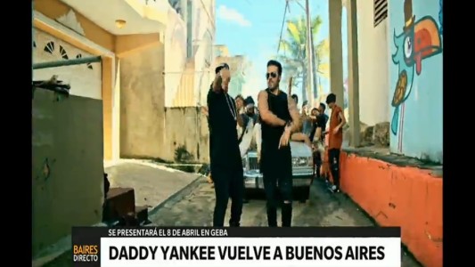 Daddy Yankee vuelve a Buenos Aires