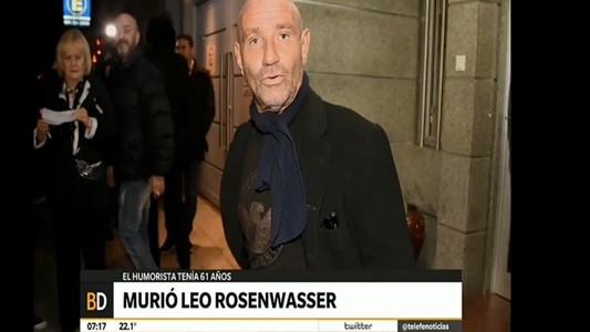 Murió el actor y humorista Leo Rosenwasser