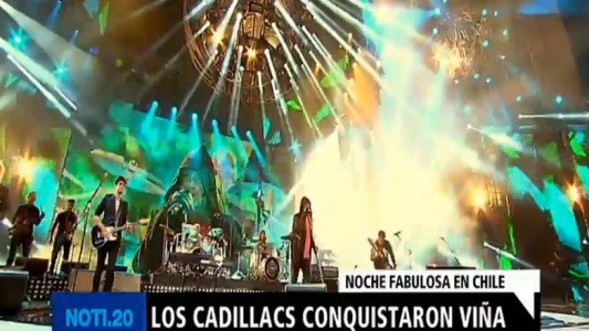 Los Cadillacs conquistaron Viña