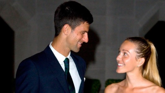 El blooper de Djokovic:  transmitió por Internet una discusión con su esposa