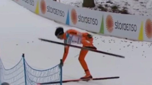 El venezolano que no conocía la nieve y compitió en el mundial de esquí