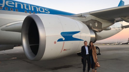 Macri cerró su gira en España y por primera vez volará en un avión de Aerolíneas Argentinas