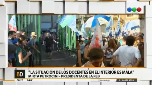 "Haya o no acuerdo, no habrá clases lunes y martes", dicen desde la FEB
