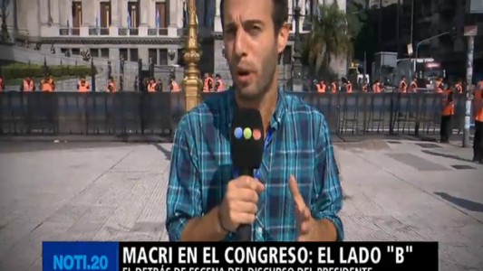 Macri en el Congreso: el lado "B"