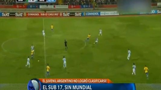 El Sub 17 quedó afuera del Mundial
