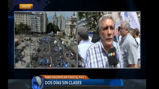 Desde la CGT respaldaron a los docentes y ratificaron un paro general "a fines de marzo"