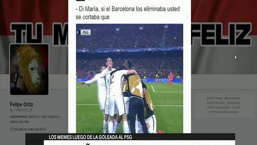 La hazaña del Barcelona, en las redes