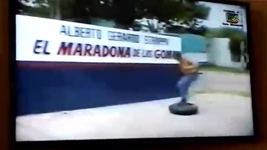 #EsViral La publicidad de "El Maradona de las Gomas"