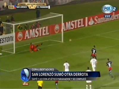 San Lorenzo sumó otra derrota, ahora como local ante el Atlético Paranaense