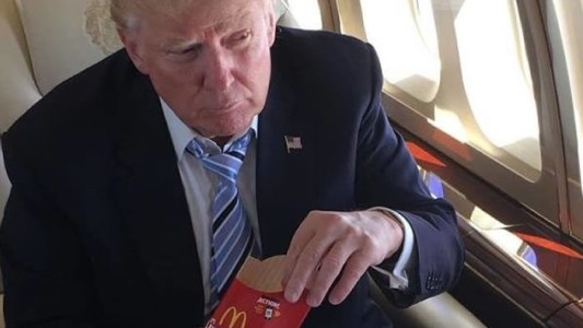 Donald Trump fue insultado en Twitter desde la cuenta de McDonald´s