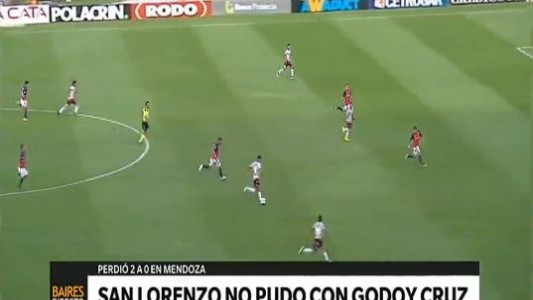 San Lorenzo no pudo con Godoy Cruz