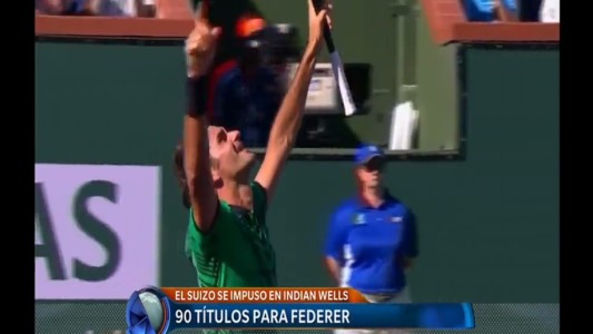 A los 35 años, Federer sumó su título número 90