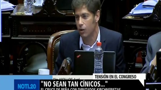 Tensión en el Congreso: cruce de Peña con diputados kirchneristas