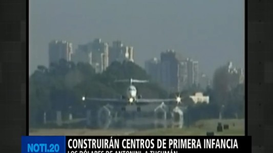 Los dólares de la valija de Antonini Wilson se usarán para construir dos centros de primera infancia en Tucumán