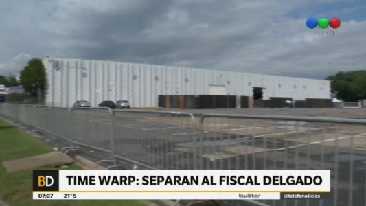 Apartaron al fiscal Delgado de la causa Time Warp