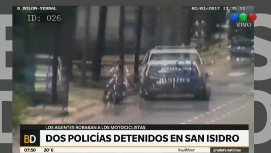 Detuvieron a dos policías bonaerenses por corrupción