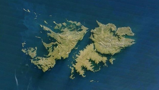 La noticia falsa de l islote que emergió en Malvinas que dio la vuelta al mundo