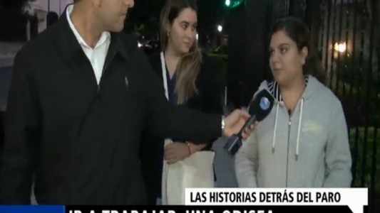 Paro contra Macri: ir a trabajar una odisea