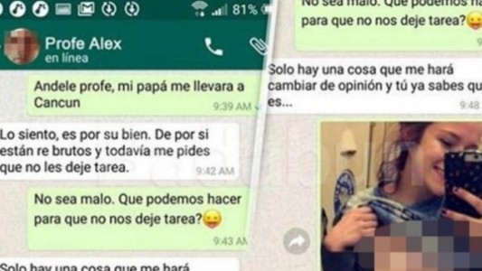 Escándalo en México: un profesor les pedía fotos hot a sus alumnas para no darles tarea