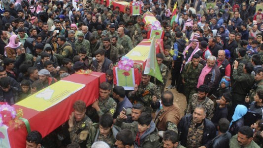 Estados Unidos mató por error a 18 milicianos sirios de fuerzas aliadas