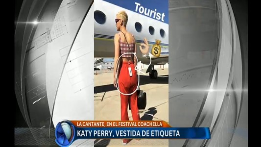 Katy Perry, vestida de etiqueta