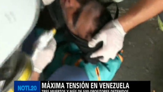 Máxima tensión en Venezuela