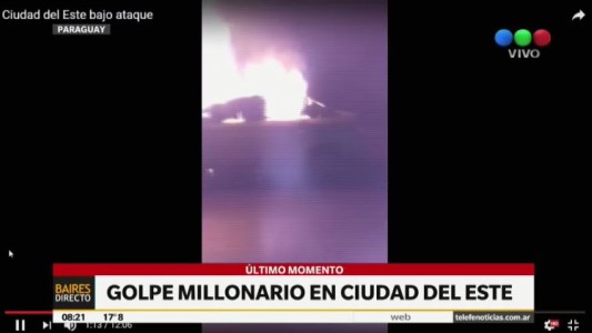Golpe millonario en Ciudad del Este