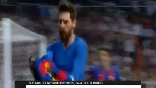 El gol N°500 de Messi, en varios idiomas