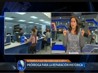 Prorrogan por 6 meses el plazo para homologar los acuerdos por la Reparación Histórica