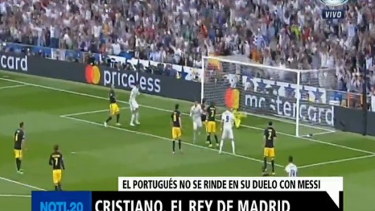 El Real goleó al Atlético Madrid y puso un pie en la final de la Champions