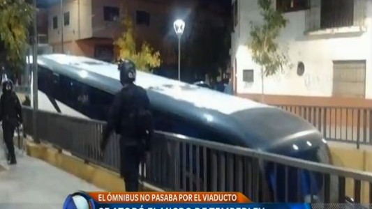 Se atoró el micro de Temperley