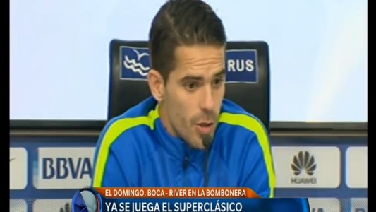 "Es una final más de todas las que nos quedan", dijo Gago de cara al Superclásico