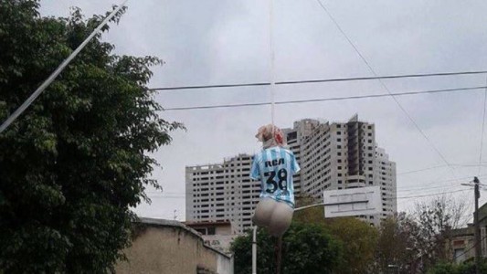 Avellaneda: vecinos denuncian un "chiste" de pésimo gusto para Racing