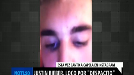Justin Bieber, loco por "Despacito"