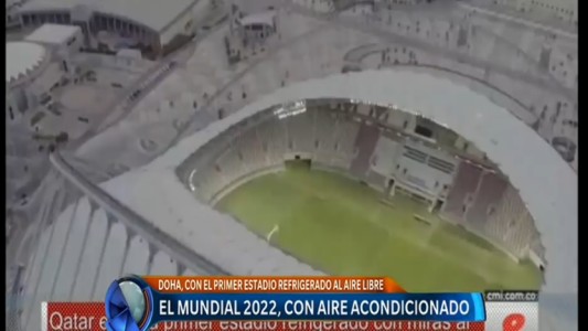Qatar estrena el primer estadio con aire acondiconado, con miras al Mundial 2022