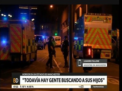 Un argentino en Manchester: "hay que seguir con la vida normal"