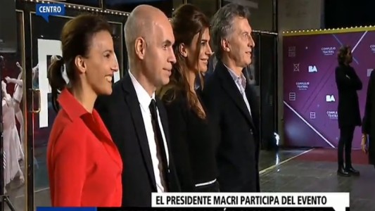 Mauricio Macri y a Juliana Awada asistieron a la gala de reapertura del Teatro San Martín