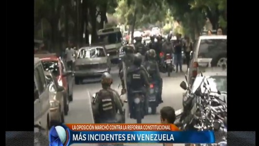 Más incidentes en Venezuela