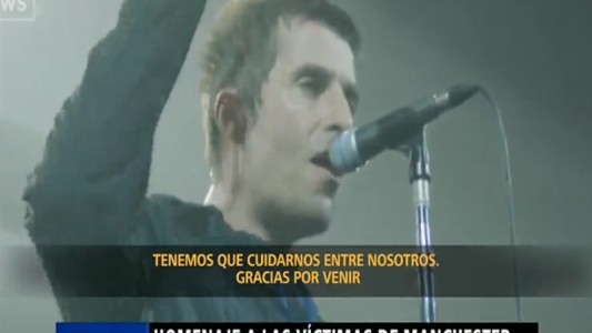 El sentido homenaje de Liam Gallagher a las víctimas del atentado en Manchester