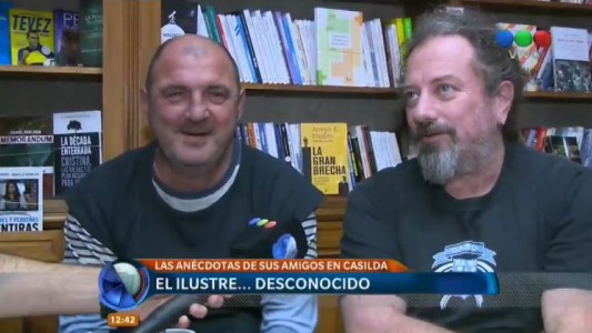 Telefe Noticias en Casilda con los amigos de Sampaoli