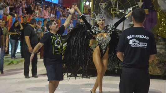 Los audios hot de "Diego "Antorcha" Maradona para su amante, la bailarina del Carnaval de Corrientes