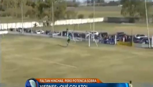 El golazo del viernes: desde media cancha