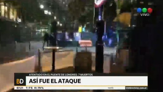 Los ataques en Londres, reflejados en dramáticos videos en las redes sociales