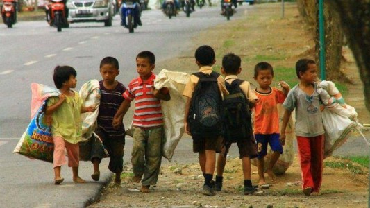 Datos de Unicef: en la Argentina hay 5,6 millones de chicos pobres